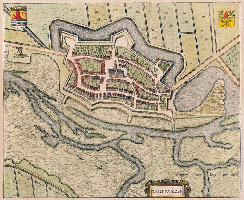 Arnemuiden 1657 Janssonius